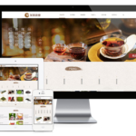 响应式品牌茶叶茶具加盟会员商业网站模板