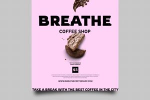 美味咖啡促销海报设计406