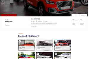 顶级汽车豪车销售服务网站模板1204