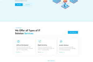 IT解决方案服务公司网站模板1213